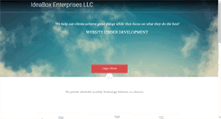 Desktop Screenshot of ideabox.com