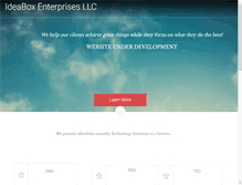 Tablet Screenshot of ideabox.com